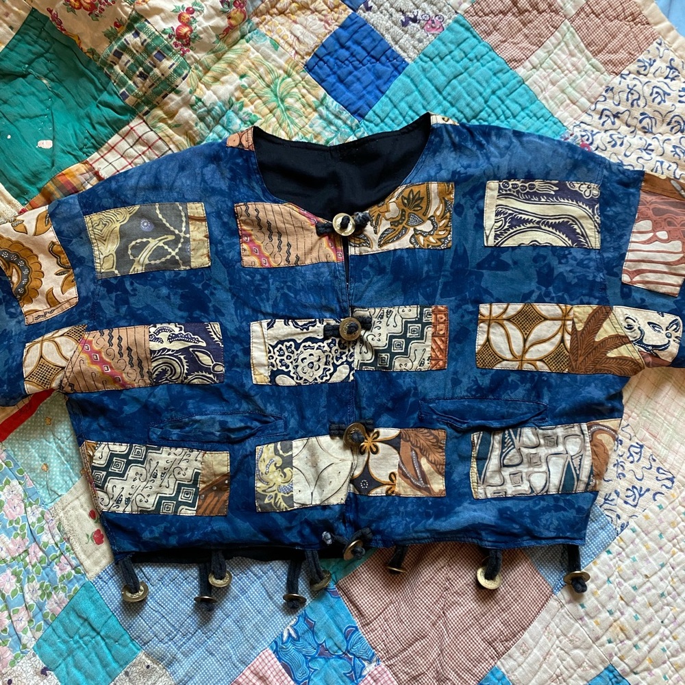 Boho Hippy Cropped Shirt